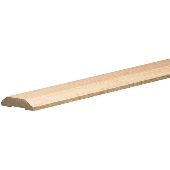 Thermwell Threshold Low Rug Saddle - Wood Finish - 3-1/2x5/8"x3', White, 36"