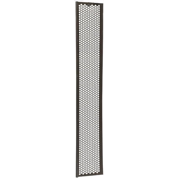 THERMWELL PRODUCTS Frost King G636BR Vinyl Snap-in Gutter Screen, 6-5/8" x 3', Brown