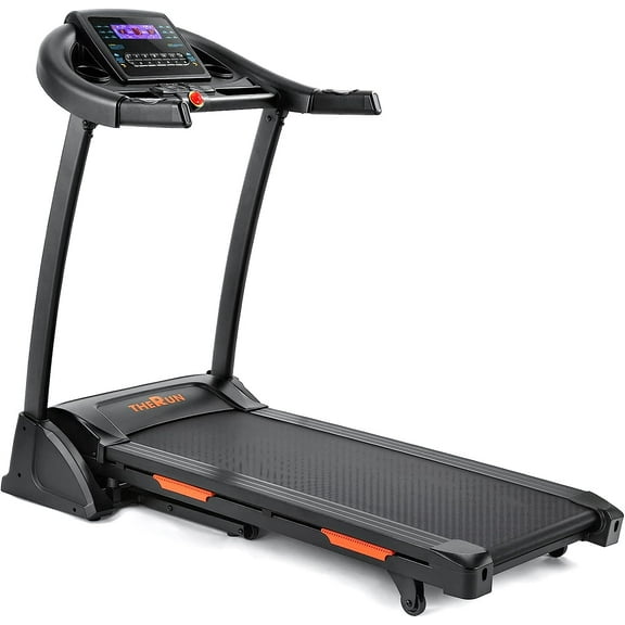 THERUN Incline Exercise Treadmill with APP Electric Walking Running Machine