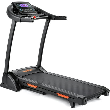 THERUN Incline Exercise Treadmill with APP Electric Walking Running Machine