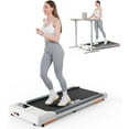 thumbnail image 1 of THERUN Walking Pad Treadmill Under Desk, Portable Mini Treadmill for Home/Office, Walking Pad Treadmill 2.5HP, Walking Jogging Machine with 265 lbs Weight Capacity Remote Control LED Display, 1 of 6