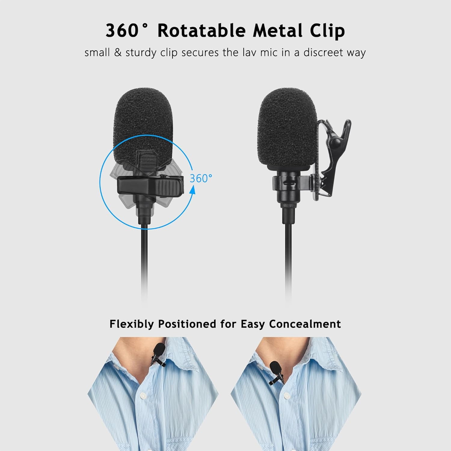 DJI Mic ➕ RODE Microphones Amazon.com: Mic Handle for DJI RODE Microphone Handheld