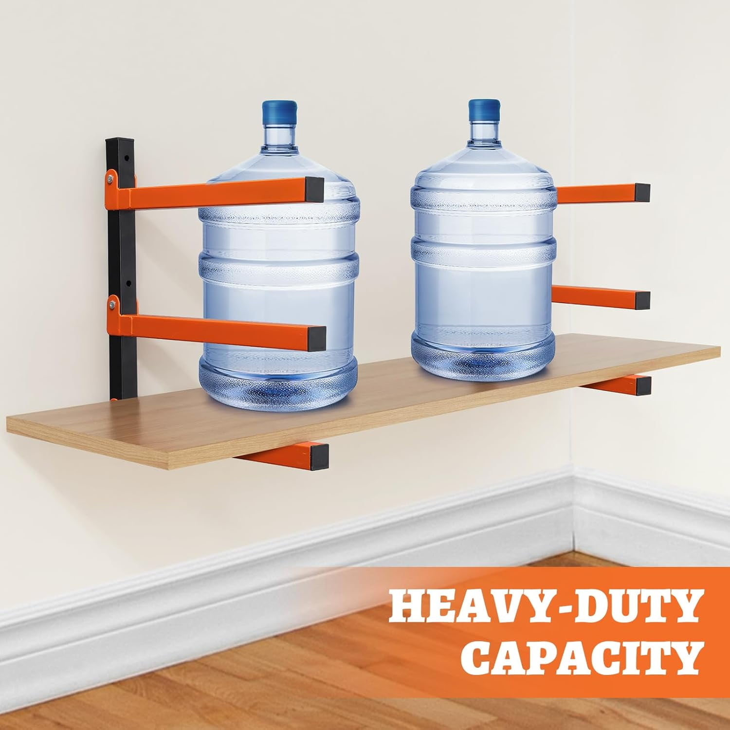 THESG-2 Pack Lumber Rack,Wood Organizer and Lumber Storage Rack Wall ...