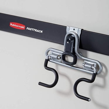 Rubbermaid Universal Metallic FastTrack Hanging Garage Hook Organizers 4 Pack 4 X 1784455