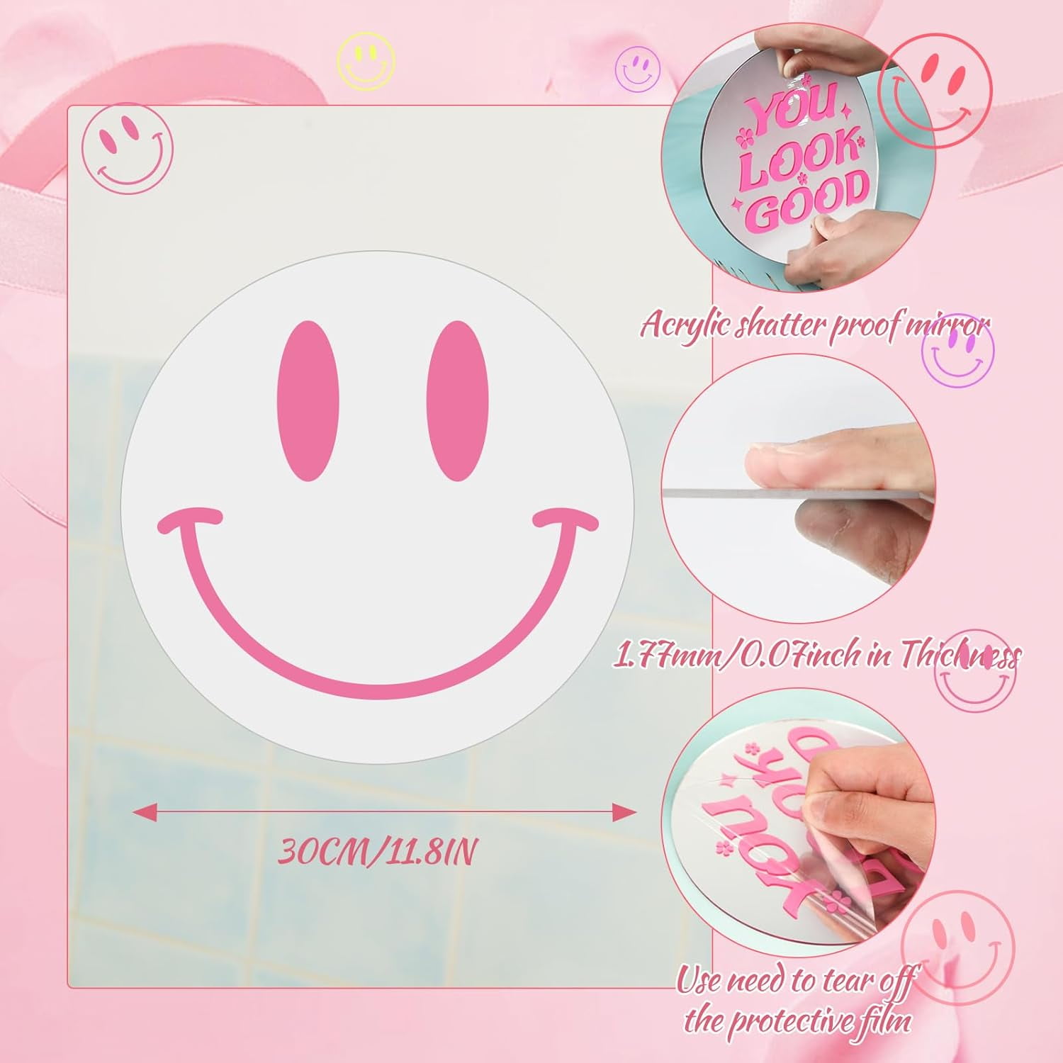THESG-Preppy Face Mirror,12\, image size:1500x1500