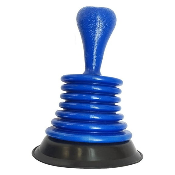 THEWORKS 4.5-Inch Mini Master Plunger with Durable Bellows Cup