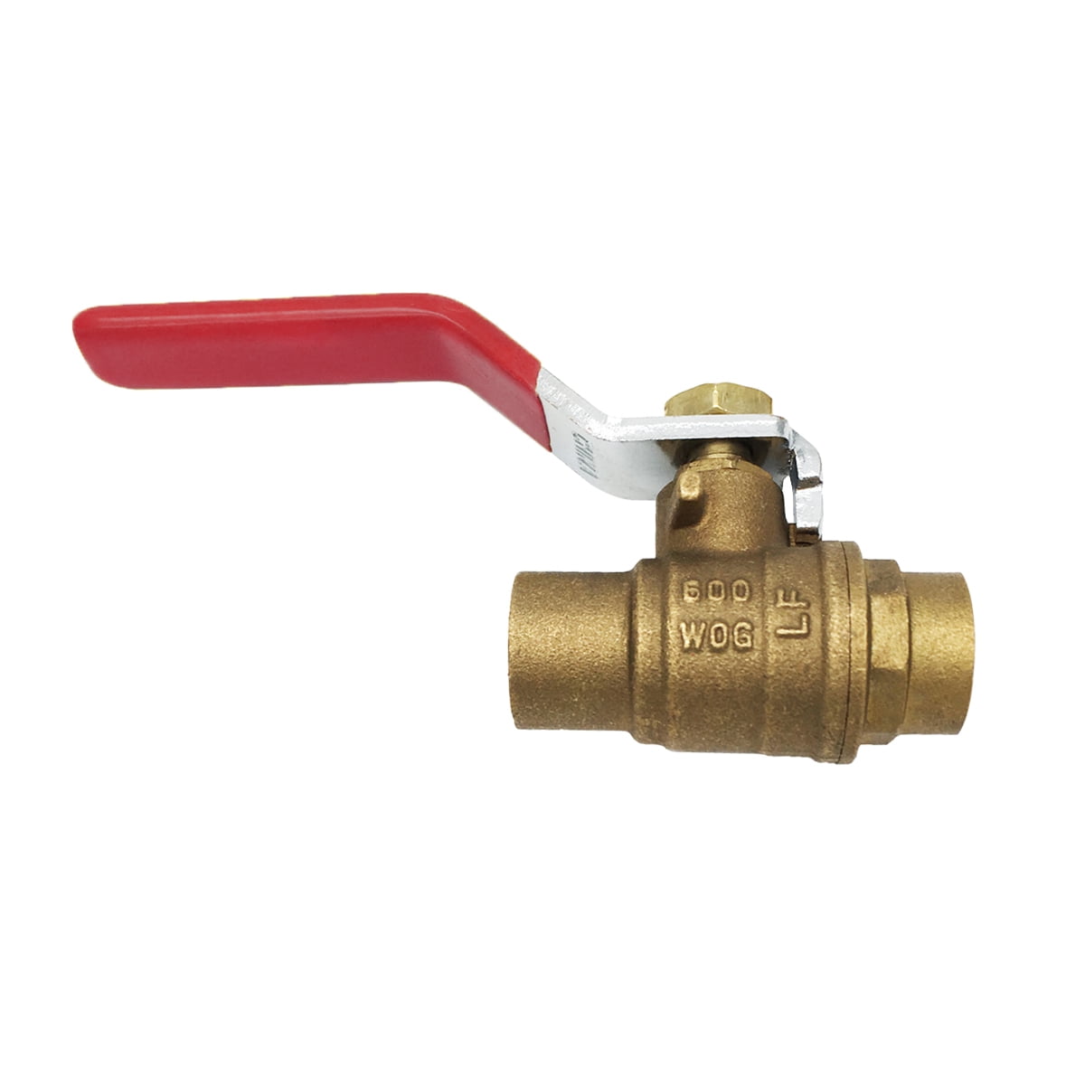 THEWORKS® Brass Full Port Ball Valve, 1-1/4" SWT x SWT