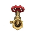 thumbnail image 1 of THEWORKS® Compression Stop and Waste Valve, Brass, 3/4" FIP x FIP, 1 of 1