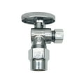 thumbnail image 1 of THEWORKS® Quarter-Turn Angle Stop Valve, 1/2 in. CPVC Inlet x 3/8 in. O.D. Compression Outlet, 1 of 1
