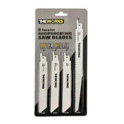 THEWORKS® Reciprocating Saw Blades, 8 pieces