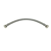 THEWORKS  Stainless Steel Supply Line, 20"L 1/2" FIP x 1/2" FIP