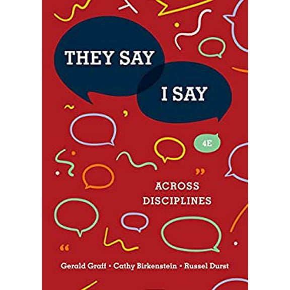 Pre-Owned THEY SAY/I SAY:ACROSS DISCIPLINES Paperback