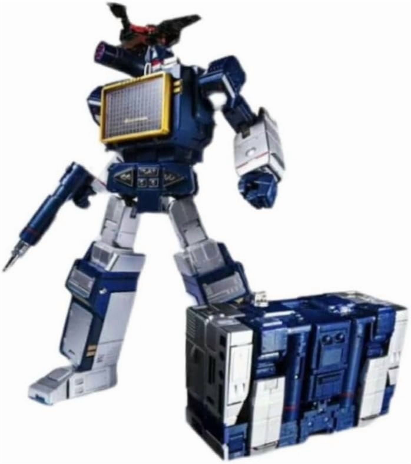 THF01 Soundwave Figure, Standing THF01 Soundwave Anime Figures PVC Characters Decorations Collectible Handicrafts Souvenirs for Anime Fans Gifts