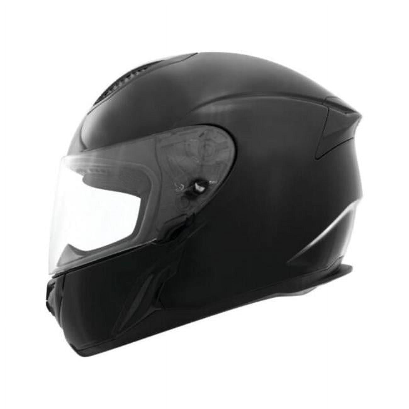 THH T-810 Solid Motorcycle Helmet Black SM - Walmart.com, image size:1300x1300