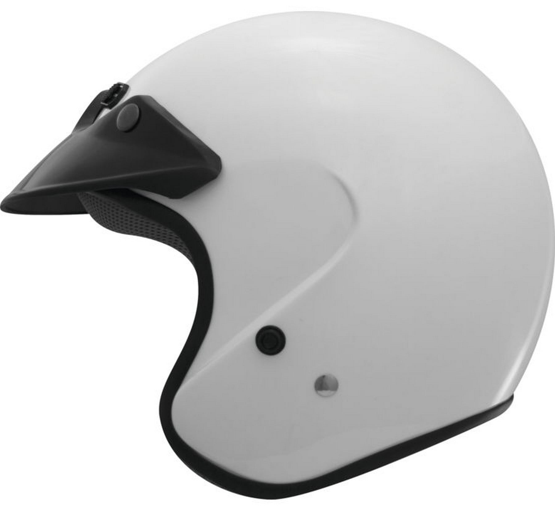 THH T381 Open Face Motorcycle Helmet White XXL