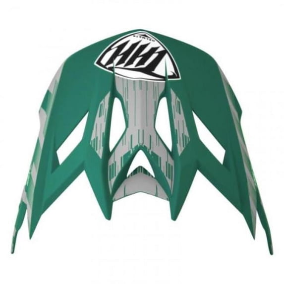 THH T-42 Extreme Youth Helmet Replacement Visor/Peak Turquoise/Green