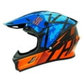 thumbnail image 1 of THH T-710X Battle MX Offroad Helmet Blue/Orange XXL, 1 of 4