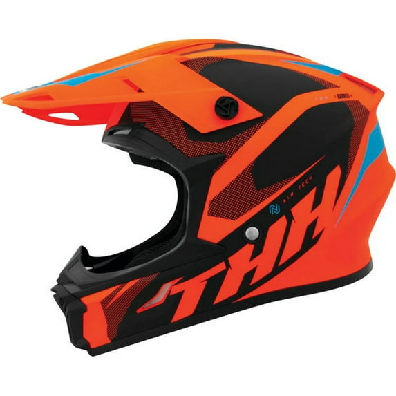 THH T710X Air Tech MX Offroad Helmet Orange/Black XXL