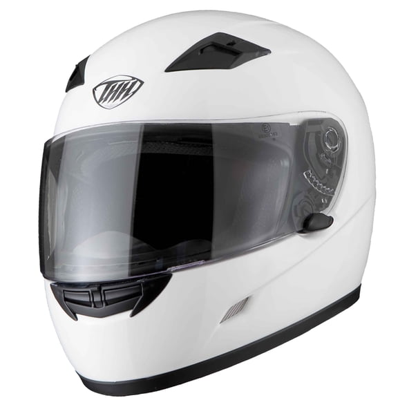 THH TS-39 Solid Motorcycle Helmet White XXL