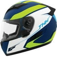 thumbnail image 1 of THH TS-80 Vision Motorcycle Helmet Blue/Yellow XL, 1 of 1