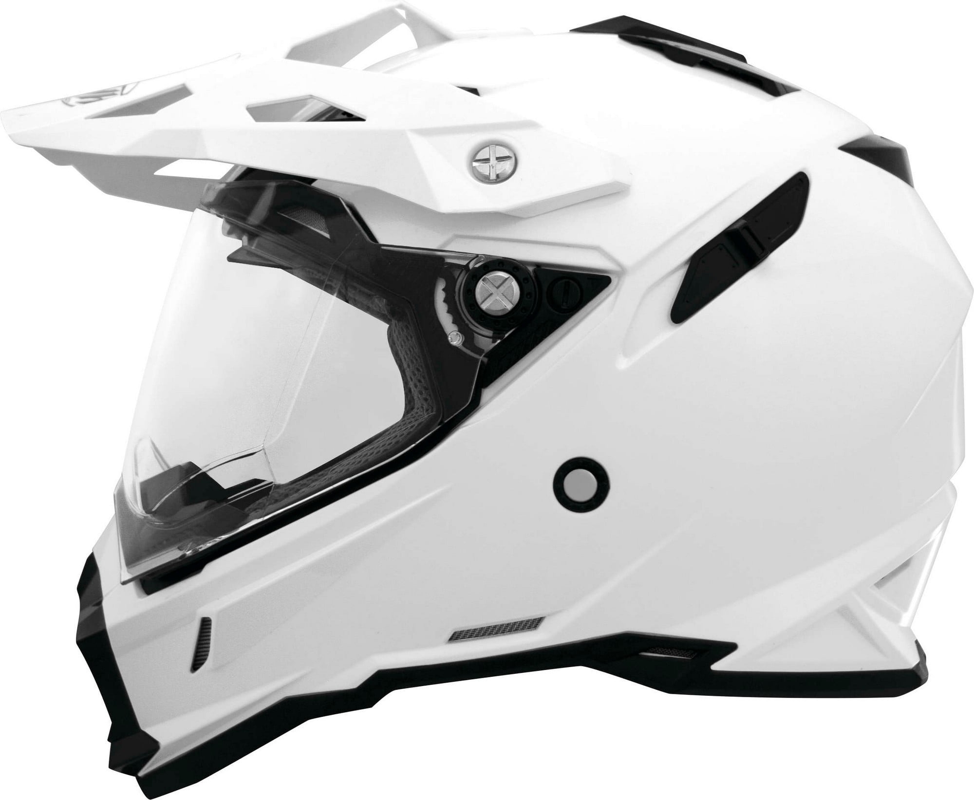 THH TX-28 Solid Dual Sport Helmet White MD - Walmart.com