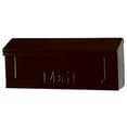 thumbnail image 1 of THHB0001 Galvanized Steel Horizontal Wall Mount Mailbox, Black, 1 of 1
