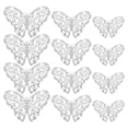 thumbnail image 1 of THHEIC 12 Pcs Butterfly Cupcake Decorations Openwork Gold/Siliver Butterfly Decoration, Birthday Party Decorations Women Men Children Birthday Party Decoration Supplies, 1 of 9