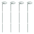 thumbnail image 1 of THHEIC 4 Pack Plant Support Stakes, Plant Support Rings with Adjustable Length Function, Garden Stake for Indoor Outdoor Plant Flowers, Tomatoes, Vegetable (12 Inches), 1 of 7