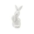 thumbnail image 1 of THHEIC Ceramic Bunny Rabbits Figurine Decor, White Porcelain Modern Tabletop Bookshelf Art Home Statues Decoration for Easter Rabbits Weddings Crafts Ornaments, 1 of 7