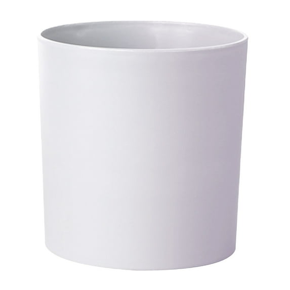 THHEIC Ceramic Planter Pot with Drainage Hole, Cylindrical Decorative Flower Pot for Indoor and Outdoor Plants, Small Garden Pot for Cactus, Succulents, and Home Decor