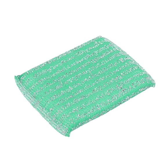 THHEIC Dual Sided Heavy Duty Scrub Sponges, Microfiber and Copper Fiber Composite Design, Non Scratch Cleaning Pad, Dishwasher Safe Accessory for pots pans sinks