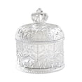 thumbnail image 1 of THHEIC Glass Jewelry Box with Lid, Heart Shaped Gift Box Style Ring Holder, Small Jewelry Organizer Case for Rings, Earrings, Necklaces, and Keepsakes, 1 of 5