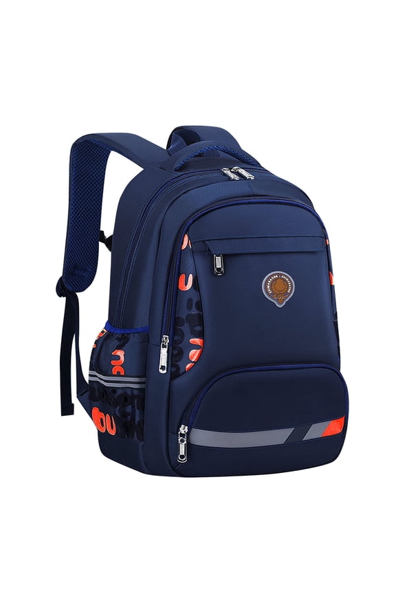 Lightweight Blue Backpack, Commuter Travel Book Bag with Organized Storage and Ergonomic Shoulder Support for Daily Use, School and Work Carry
