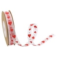thumbnail image 1 of THHEIC Married or Valentine's Day Ribbon Red and White Ribbons Crafts,Wreath,Gift Wrapping,Wedding Decoration and DIY Handmade Hair Bows, 1 of 9