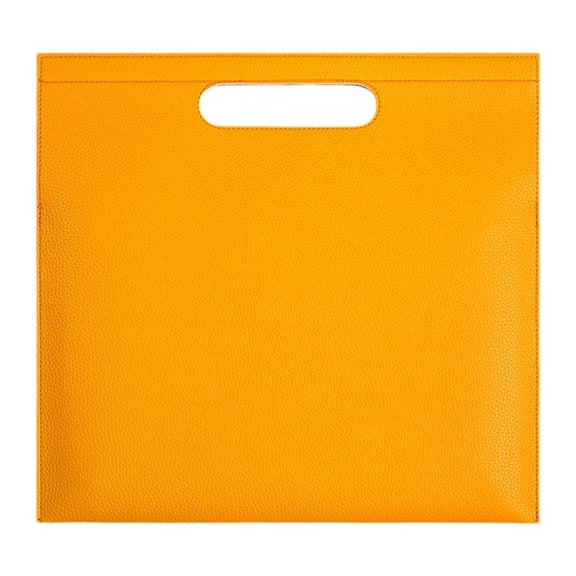 THHEIC PU Leather Waterproof File Folder & File Jackets & File Pockets Easy to Clean Document Organizer, Multi-Color Options, 13.34x12.56in, Ideal for Students