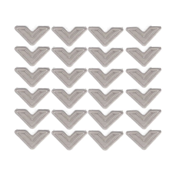 THHEIC Self Adhesive Photo Corners for DIY Photo Album Journal, Cowhide Vintage Edge Leather Color Stickers, Craft and Scrapbooking Supplies for Memories