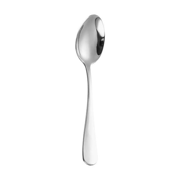 THHEIC Set of 8 Stainless Steel Dinner Spoons, Heavy Duty Silverware Table Spoons for Home Kitchen and Restaurant, Dishwasher Safe and Durable Eating Utensils