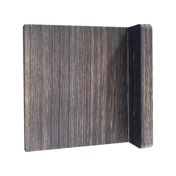 THHEIC Set of 4 Small Floating Wall Mounted Shelves, 5 Inch Wood Display Shelf for Bedroom, Bathroom, Kitchen, Office and Decor Storage