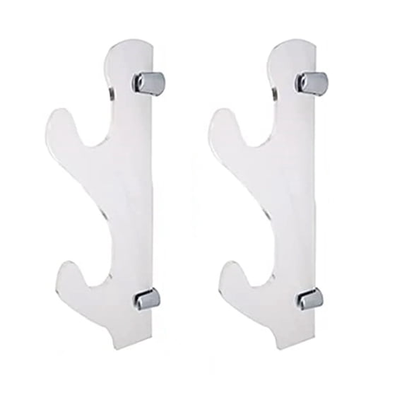 THHEIC Two-Layer Wall-Mounted Sword Display Stand and Holder, Samurai Katana Support for Secure Vertical or Horizontal Display, Durable Construction