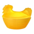thumbnail image 1 of THHEIC Vintage Glass Hen on Nest Dish with Lid - Large Pedestal Rooster Glass Candy Bowl, Colorful Crystal Candy Jar for Snacks, Dessert, Cookies | Home Kitchen Office Tabletop Decor, 1 of 9