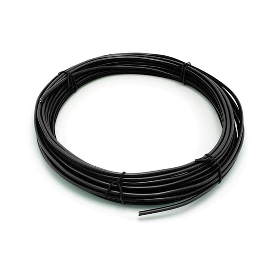 THHN / Building Wire - Black Jacket - 10 Gauge Solid Copper UL UV - 100 Ft