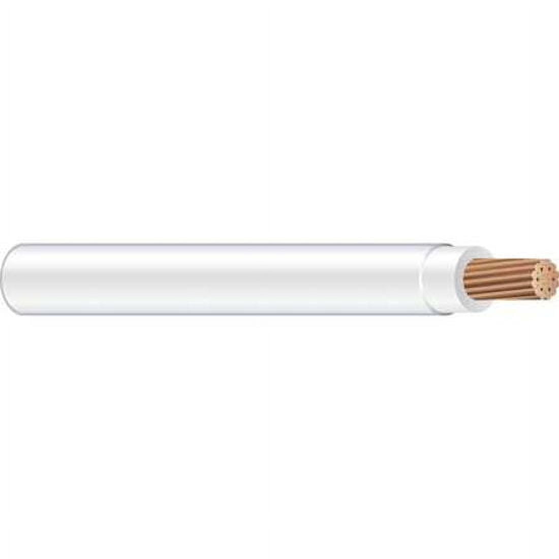 THHN Building Wire, Copper, 14 AWG, 1C, White, Stranded, 500 ft ...