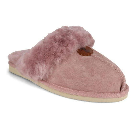 THIES Women's Sheepskin Slippers, new pink