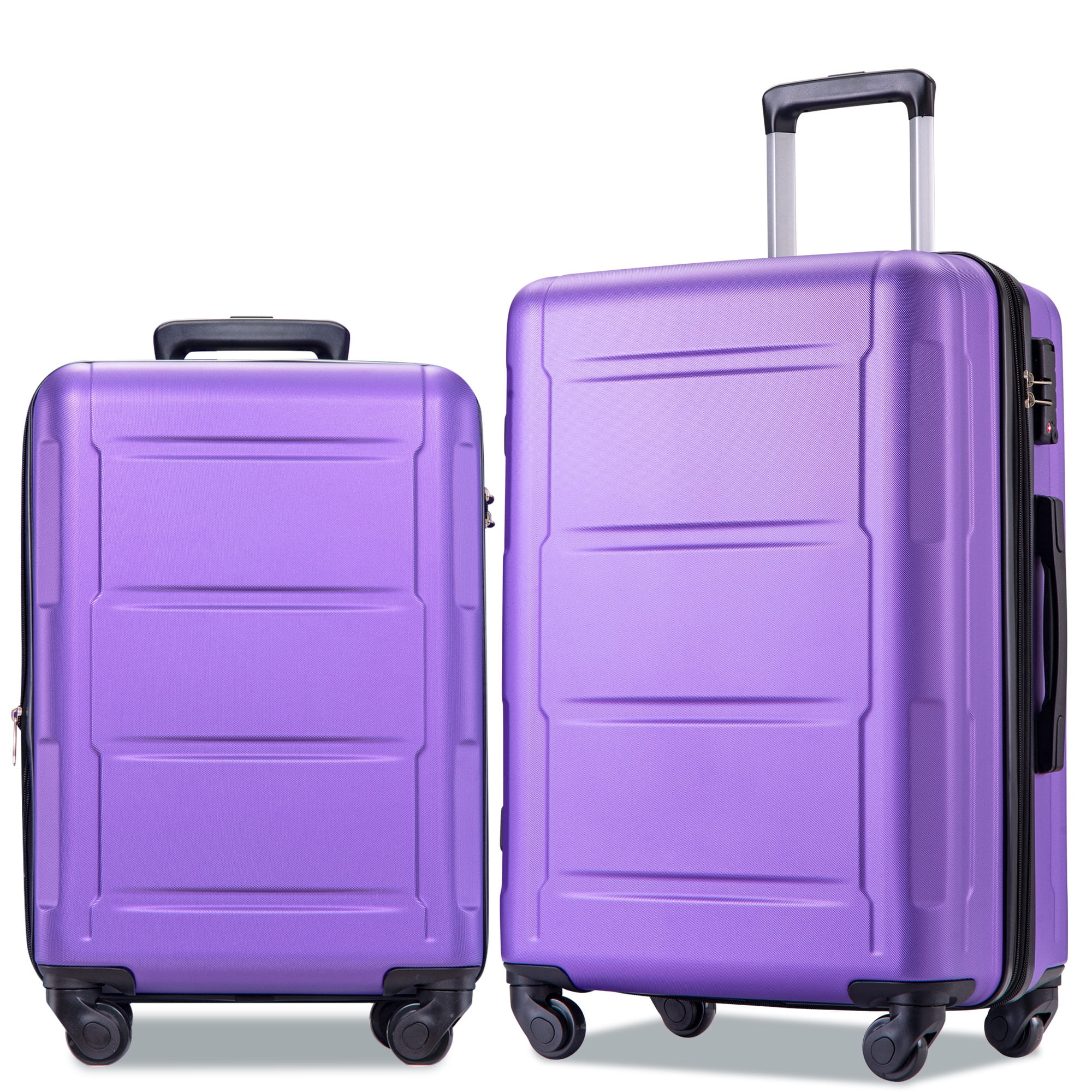 THINK 30,Luggage Set 2 Piece Spinner Lightweight Wheel Suitcase with