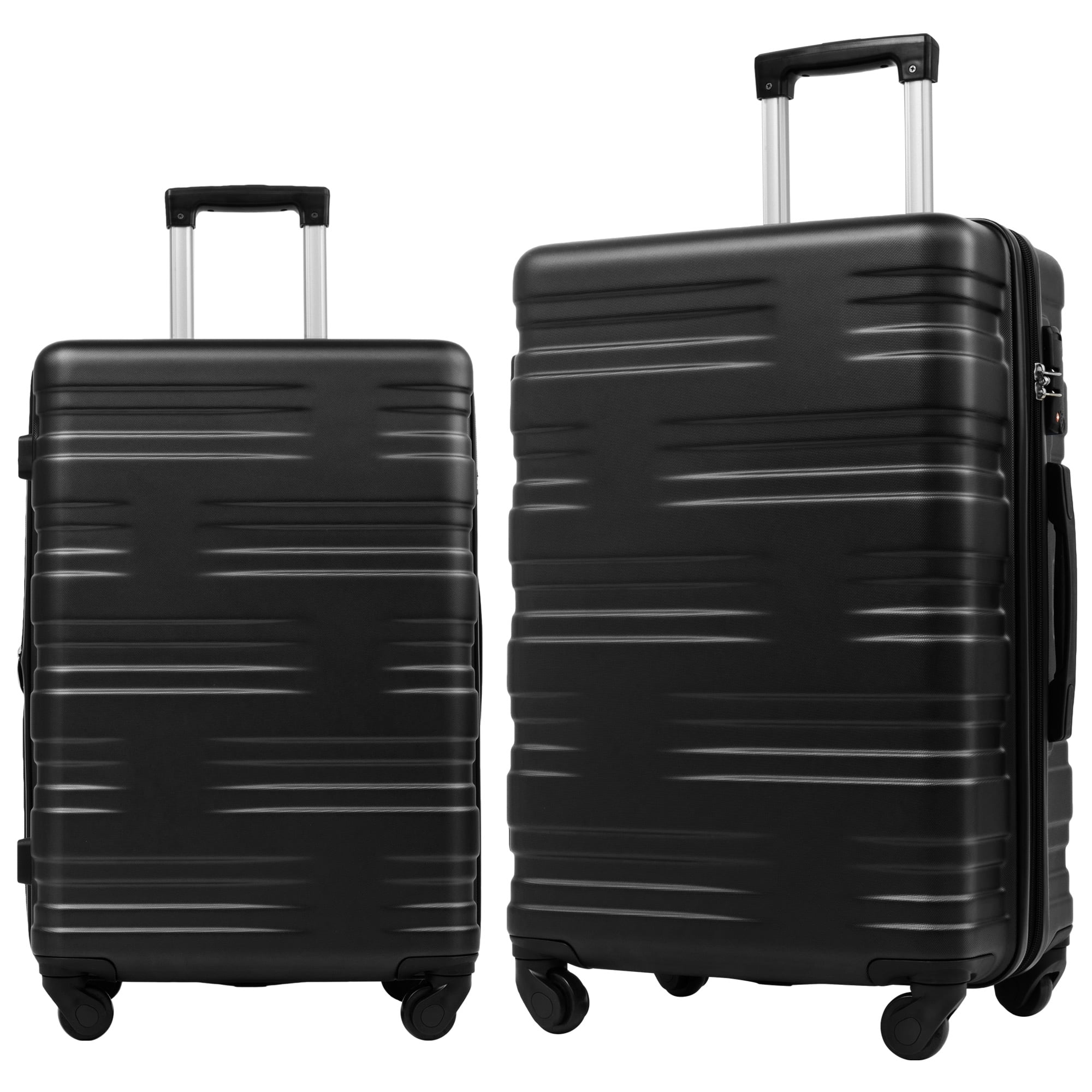 THINK 30,Luggage Sets 2 Piece Hardside Expandable Spinner Wheel