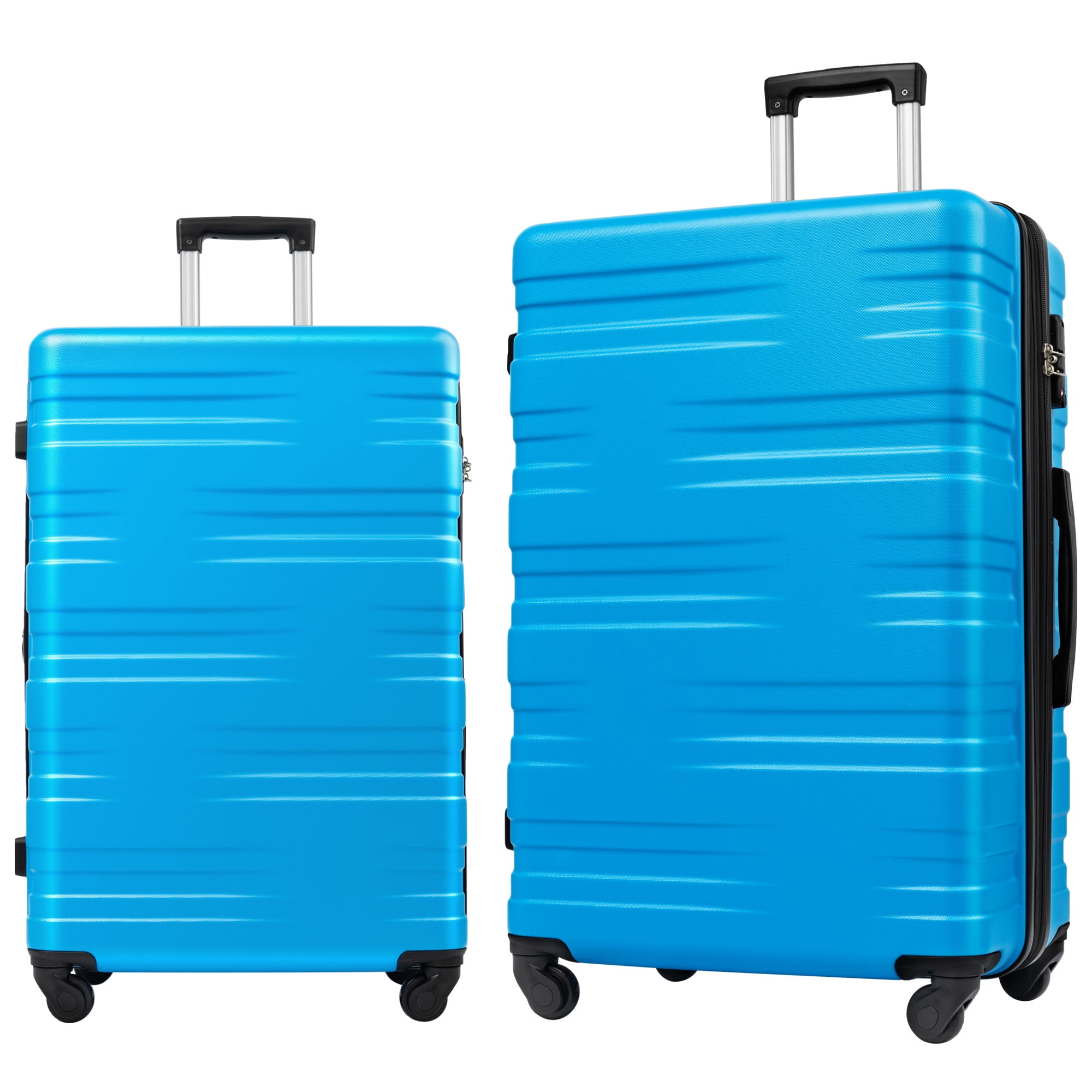 THINK 30,Luggage Sets 2 Piece Hardside Expandable Spinner Wheel