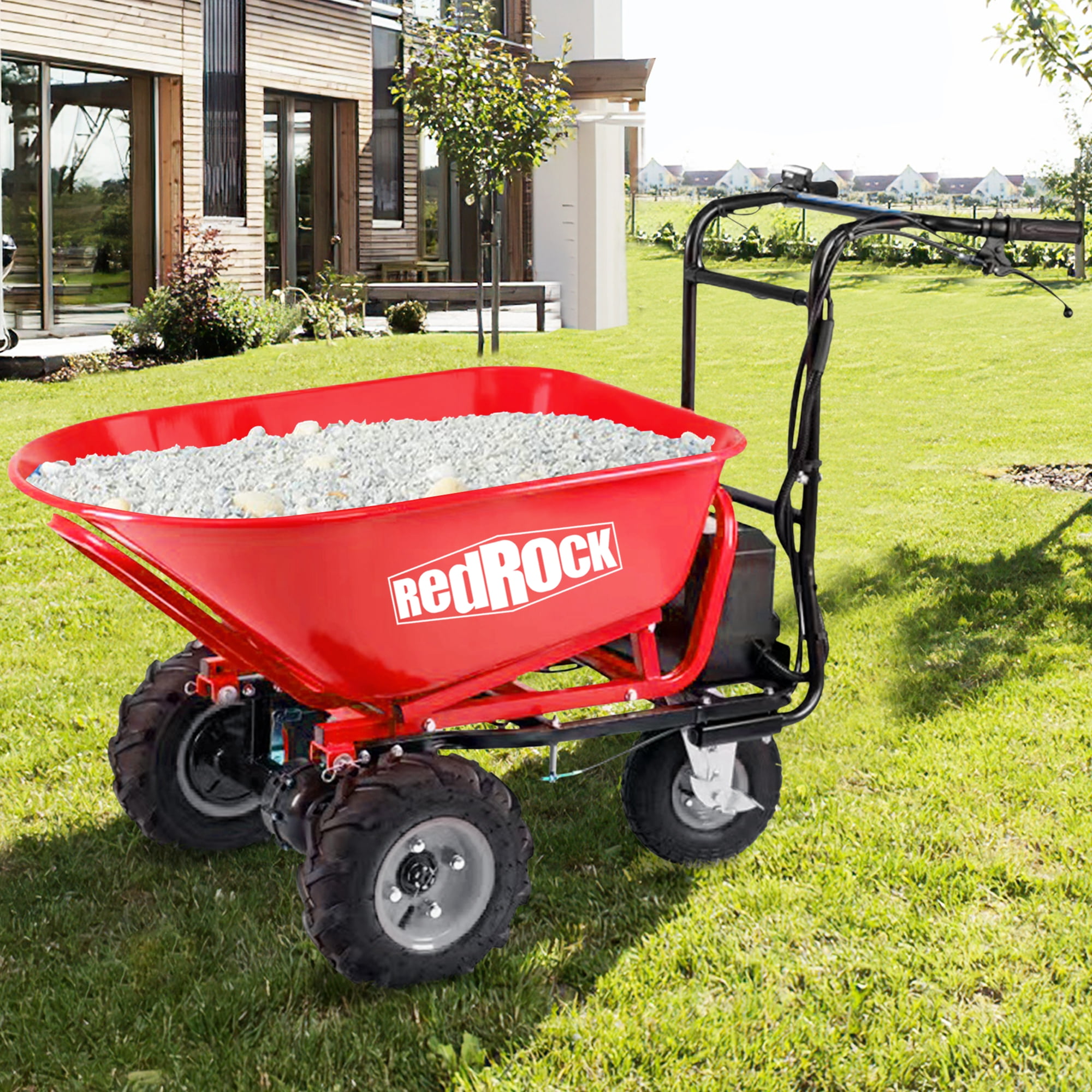 Battery powered garden cart sale