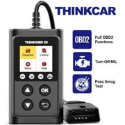 THINKCAR OBD2 Scanner, THINKOBD20 Automotive Code Reader for Check Engine Light with Live Data, DTC Lookup, Emission Test, O2 Sensor, I/M Readiness Scan Tool for OBDII Cars After 1996[Upgrade Version]