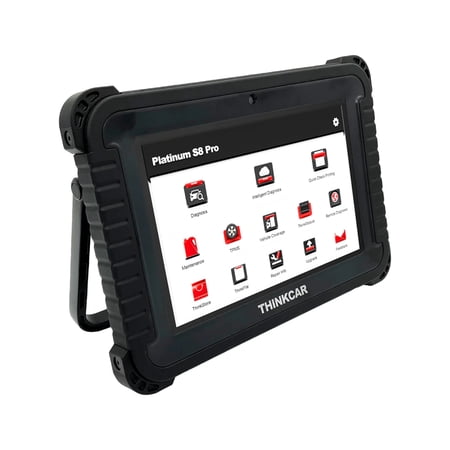 THINKCAR PLATINUM S8 PRO - 8" Inch Touchscreen OBD2 Scanner Car Code Reader with 28 Reset Functions Professional Vehicle Diagnostic Tablet Tool