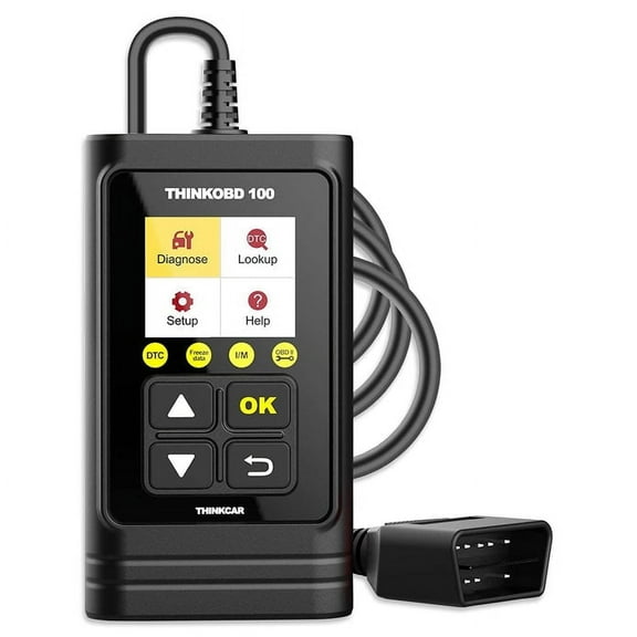 THINKCAR THINKOBD100 Scanner-  Engine Fault  Engine Code Reader| O2 Sensor & Smog Diagnostic Tool for All OBDII
